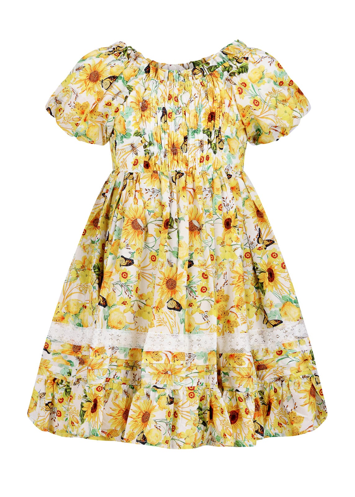 Sunflowers Girls Dress