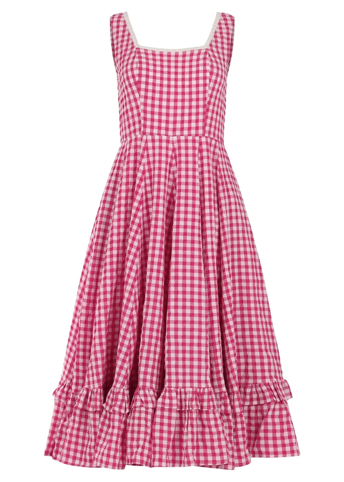 Daze Dress Red Gingham