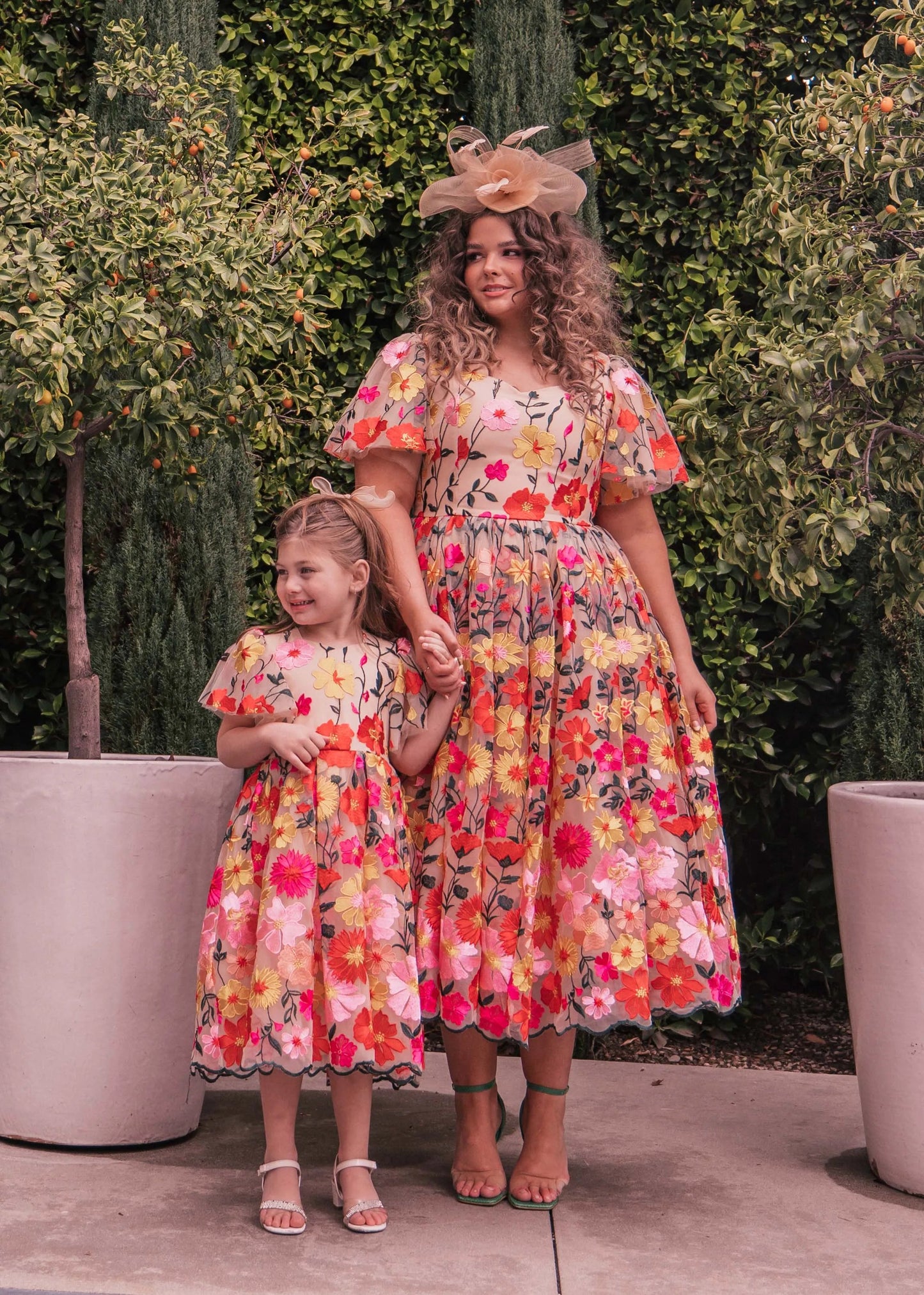 English Garden Girls Dress