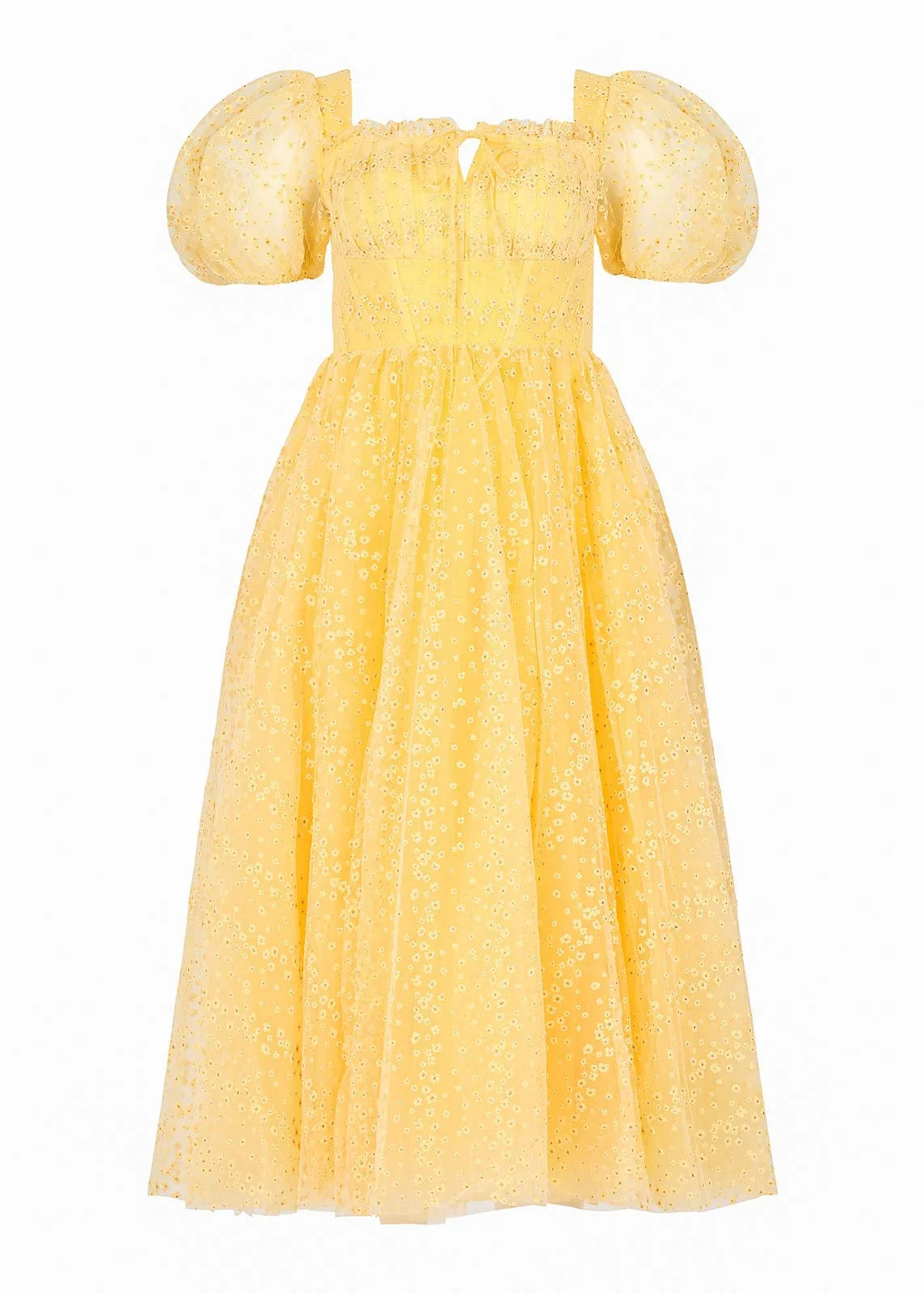 Everbloom Dress in Yellow