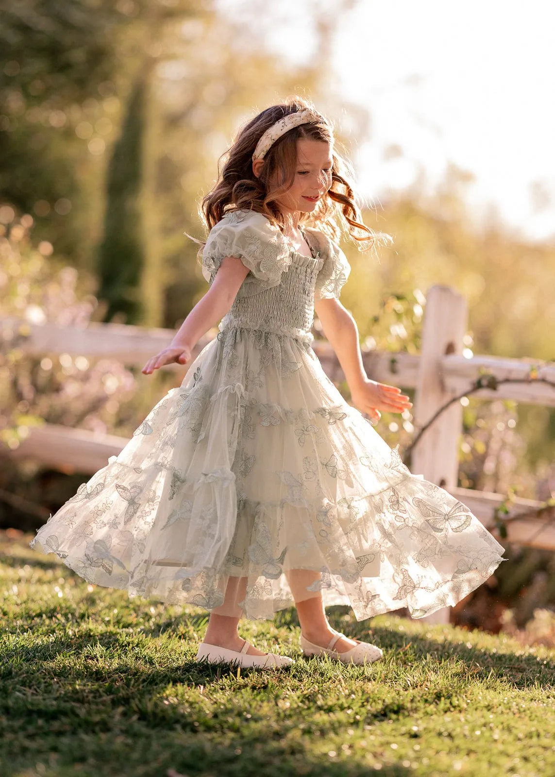 Flutter Girls Dress