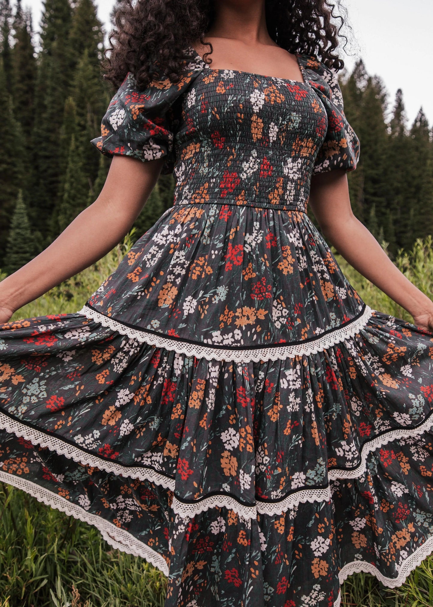 Midnight Garden Dress