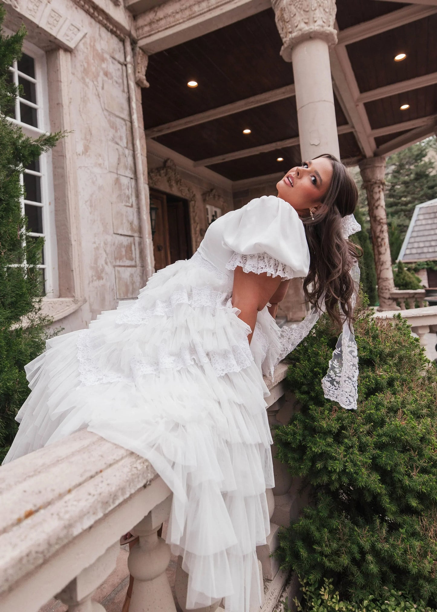 Thumbelina Dress White